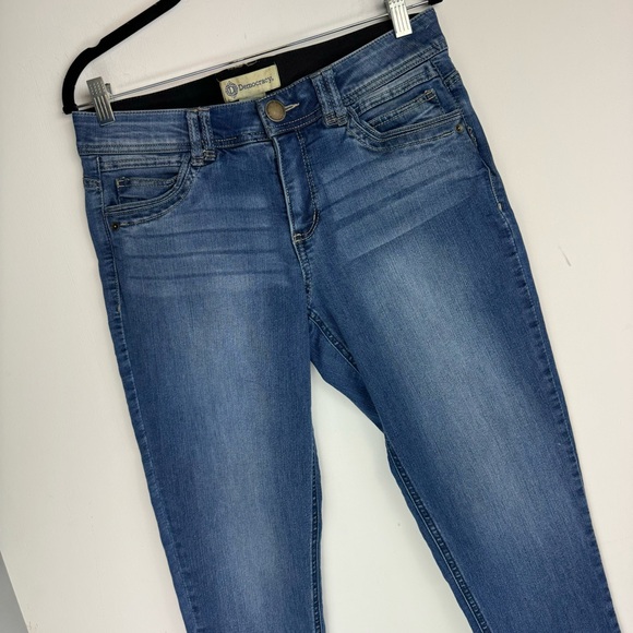 Democracy Ab Technology Sz 8 Medium Dark Wash Stretch Skinny Jeans - Picture 4 of 11